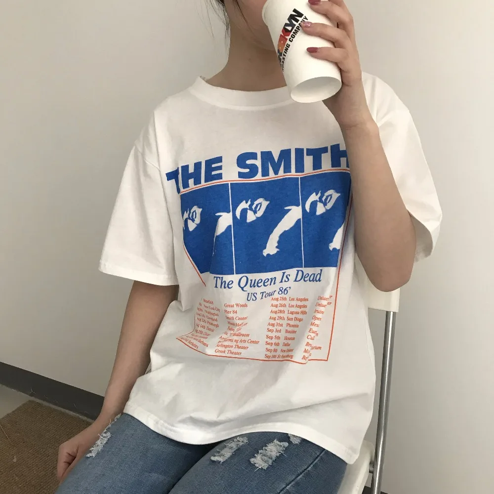 2019 Women's T-shirts Tops Ladies Retro New Retro Poster Printing Loosetshirt Students Female Korean Harajuku Clothes For Women
2019 Women's T-shirts Tops Ladies Retro New Retro Poster Printing Loosetshirt Students Female Korean Harajuku Clothes For Women