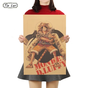 TIE LER One Piece Posters Luffy Decorative Paintings Home Decor Wall Stickers Vintage Kraft Paper Anime Poster
TIE LER One Piece Posters Luffy Decorative Paintings Home Decor Wall Stickers Vintage Kraft Paper Anime Poster