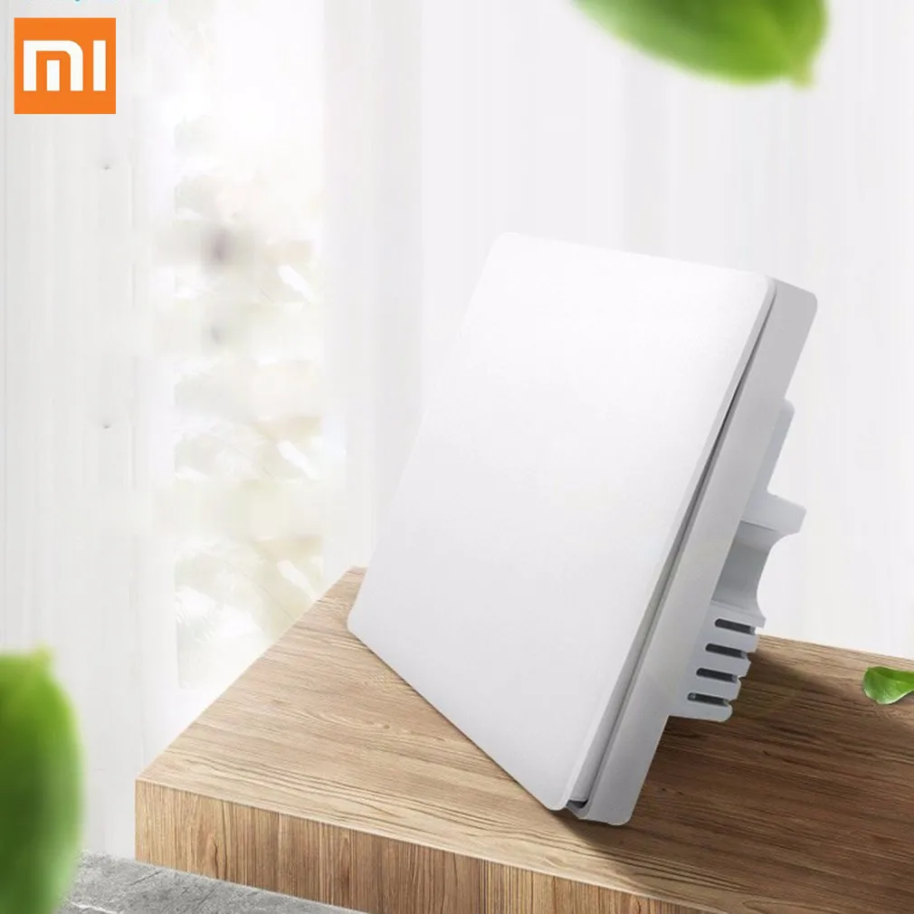 Xiaomi Aqara Wall Switch Smart ZigBee Zero Line Fire Wire Light Remote Control Wireless Key Wall Switch Without Neutral Mi Home
Xiaomi Aqara Wall Switch Smart ZigBee Zero Line Fire Wire Light Remote Control Wireless Key Wall Switch Without Neutral Mi Home