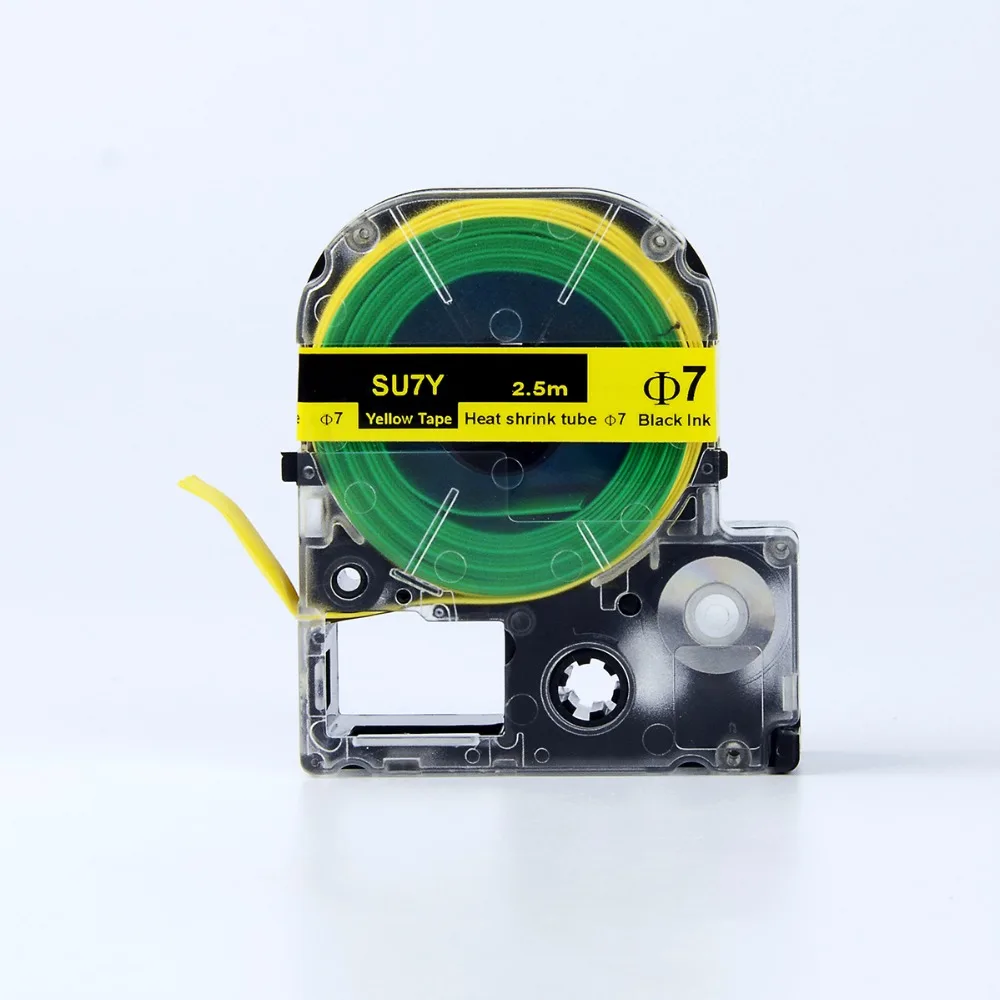 12mm Compatible Puty Label Tapes 5PCS Black on Yellow 12mm SU7Y 12mm heat shrink tube tapes for LW-400 LW-700P label printers
12mm Compatible Puty Label Tapes 5PCS Black on Yellow 12mm SU7Y 12mm heat shrink tube tapes for LW-400 LW-700P label printers