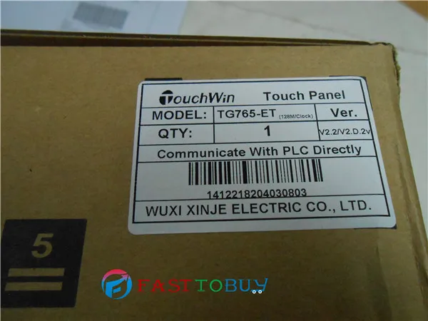 HMI 7" 800*480 128MB USB ARM9 CPU 400MHZ Ethernet TG765-ET with programming Cable One Year warranty
HMI 7" 800*480 128MB USB ARM9 CPU 400MHZ Ethernet TG765-ET with programming Cable One Year warranty