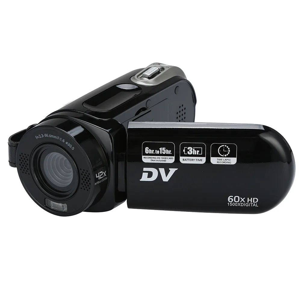 Video Camcorder HD 720P Handheld 16 Million Pixels Digital Camera LED Flash 4x Digital Zoom 2.0 Inch Z626
Video Camcorder HD 720P Handheld 16 Million Pixels Digital Camera LED Flash 4x Digital Zoom 2.0 Inch Z626