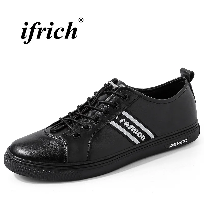 Youth Fashion Mens Shoes Black White Male Luxury Brand Shoes Genuine Leather Casual Sneakers For Men Elastic Band Men Flats Shoe
Youth Fashion Mens Shoes Black White Male Luxury Brand Shoes Genuine Leather Casual Sneakers For Men Elastic Band Men Flats Shoe