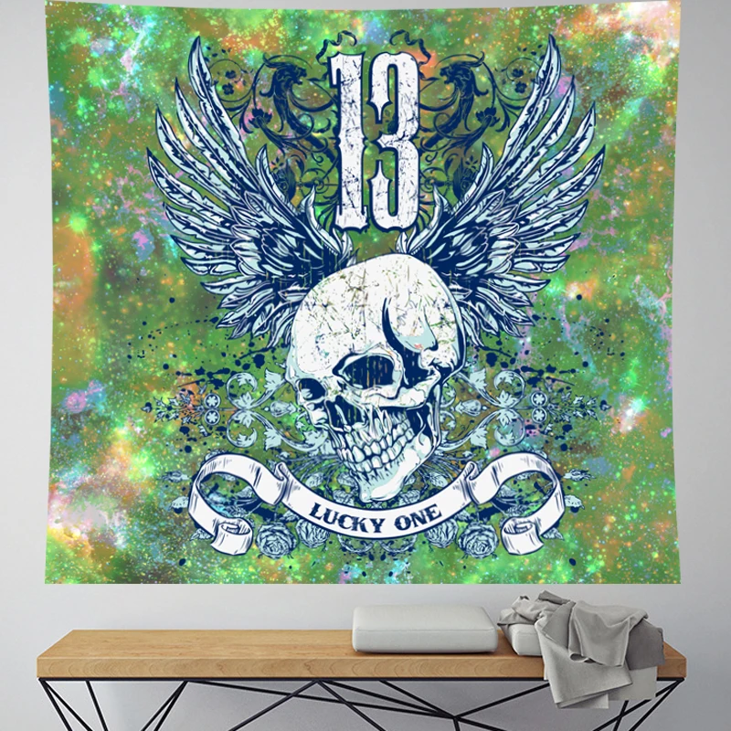 Punk style green psychedelic tapestry skull Hip hop Yoga Mat goblen 3d hippies wall towel Home Decor Wall Hanging Tapestries
Punk style green psychedelic tapestry skull Hip hop Yoga Mat goblen 3d hippies wall towel Home Decor Wall Hanging Tapestries