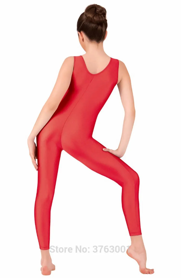 Shinsto Sleeveless Tank Unitard Spandex Ballet Dance Yoga Sports Jumpsuit Bodysuit Dancewear 