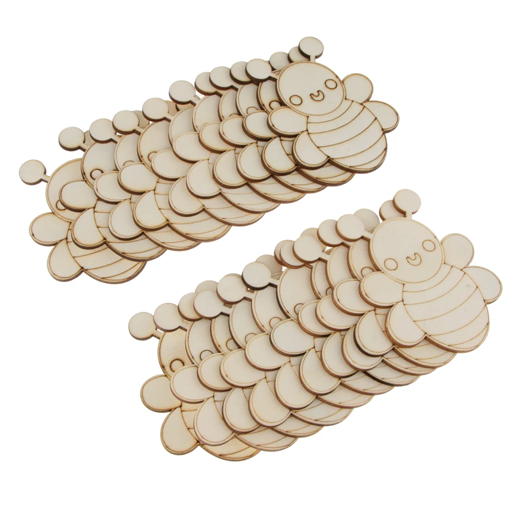 20 Pieces Blank Wooden Bee Cutout Gift Hanging Tags Bakery Labels Handmade Craft Ornament DIY Blessing Board Kids Presents
20 Pieces Blank Wooden Bee Cutout Gift Hanging Tags Bakery Labels Handmade Craft Ornament DIY Blessing Board Kids Presents