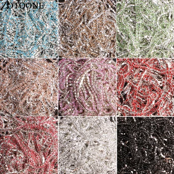 ZOTOONE SS10 1Yard AB Nails Rhinestone Chain Strass Applique DIY Crystal Trim Stones For Clothes Decoration Sew On Garment Bags
ZOTOONE SS10 1Yard AB Nails Rhinestone Chain Strass Applique DIY Crystal Trim Stones For Clothes Decoration Sew On Garment Bags