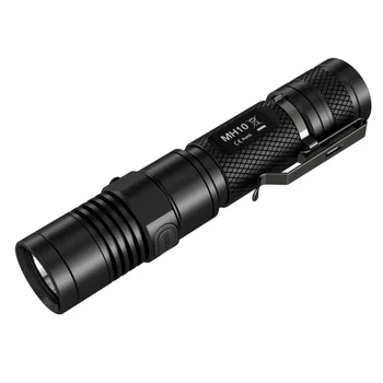 Nitecore MH10 Tactical Flashlight Cree XM-L2 1000 Lumens USB Charging Camping Searching Hand Light +1 Pcs 2300mAh 18650 Battery
Nitecore MH10 Tactical Flashlight Cree XM-L2 1000 Lumens USB Charging Camping Searching Hand Light +1 Pcs 2300mAh 18650 Battery