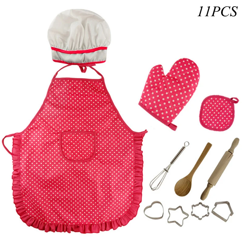 Children Pretend Kitchen Game Toys Chef Clothes Kitchenware Baking Tools Apron Set Toys Simulation Plays Props Gifts For Kids
Children Pretend Kitchen Game Toys Chef Clothes Kitchenware Baking Tools Apron Set Toys Simulation Plays Props Gifts For Kids