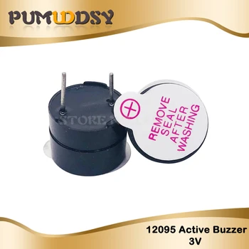 100pcs 3v Active Buzzer 12095 Magnetic Long Continous Beep Tone 12*9.5mm
100pcs 3v Active Buzzer 12095 Magnetic Long Continous Beep Tone 12*9.5mm