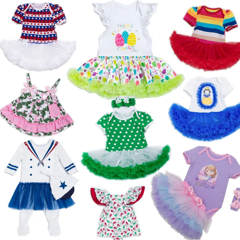 12 Fashion Style 22inch Baby Doll Clothes 2018 Newest Dressing Fit For 55cm Bebe Reborn Doll Accessories For DIY Gift For Babies
12 Fashion Style 22inch Baby Doll Clothes 2018 Newest Dressing Fit For 55cm Bebe Reborn Doll Accessories For DIY Gift For Babies