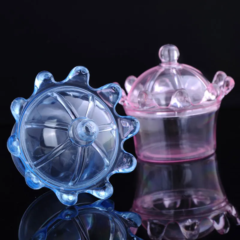 12pcs Plastic Transparent Crown Candy Box Wedding Favors Package For Guests Creative Chocolates Box For Birthday Baby Shower
12pcs Plastic Transparent Crown Candy Box Wedding Favors Package For Guests Creative Chocolates Box For Birthday Baby Shower