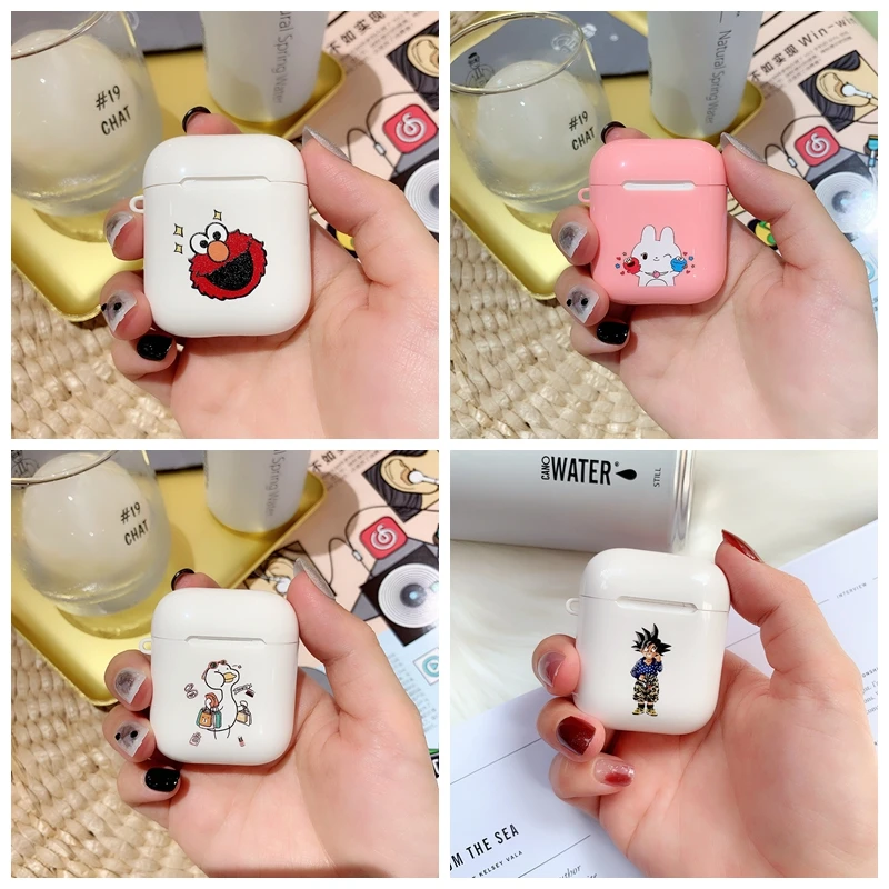 Fashion Cute Anime Cartoon Dragon Ball Shockproof Earphone Case For Airpods Hard Plastic Protective Cover For Apple Air Pods
Fashion Cute Anime Cartoon Dragon Ball Shockproof Earphone Case For Airpods Hard Plastic Protective Cover For Apple Air Pods