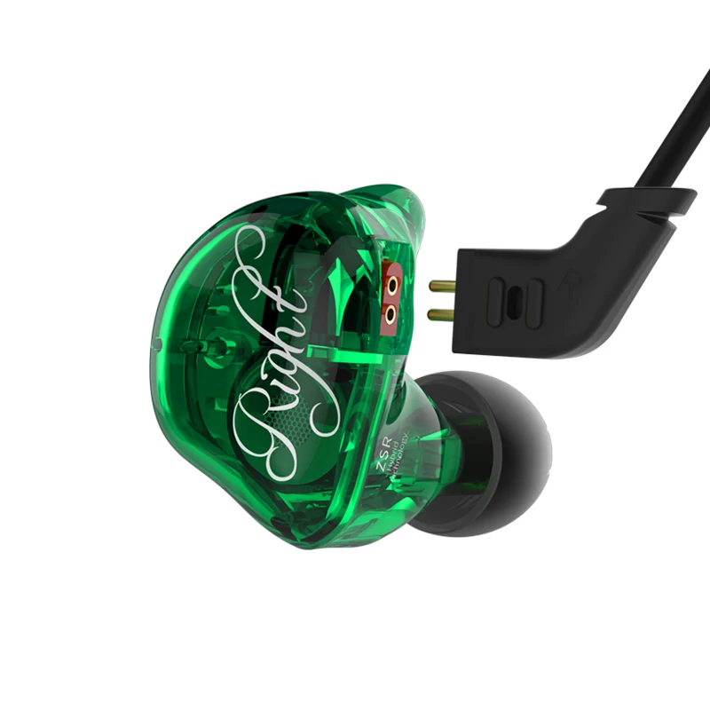 KZ ZSR 2BA+1DD Hybrid Drive In Ear Earphone HIFI Headset With 2PIN Replacement Cable Sport EarphoneKZ ED16 / ES4 KZ ZS10 KZ AS10
KZ ZSR 2BA+1DD Hybrid Drive In Ear Earphone HIFI Headset With 2PIN Replacement Cable Sport EarphoneKZ ED16 / ES4 KZ ZS10 KZ AS10