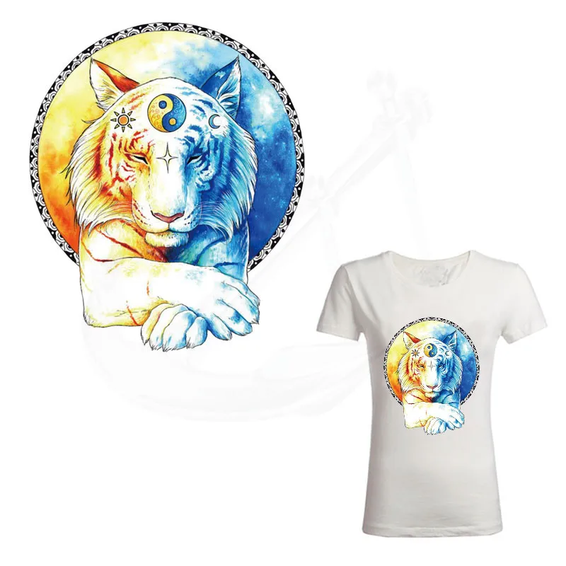 Europe style Tiger Patch for clothing 26*21.8 cm iron on patches Diy T-shirt Dresses thermal transfer sticker
Europe style Tiger Patch for clothing 26*21.8 cm iron on patches Diy T-shirt Dresses thermal transfer sticker