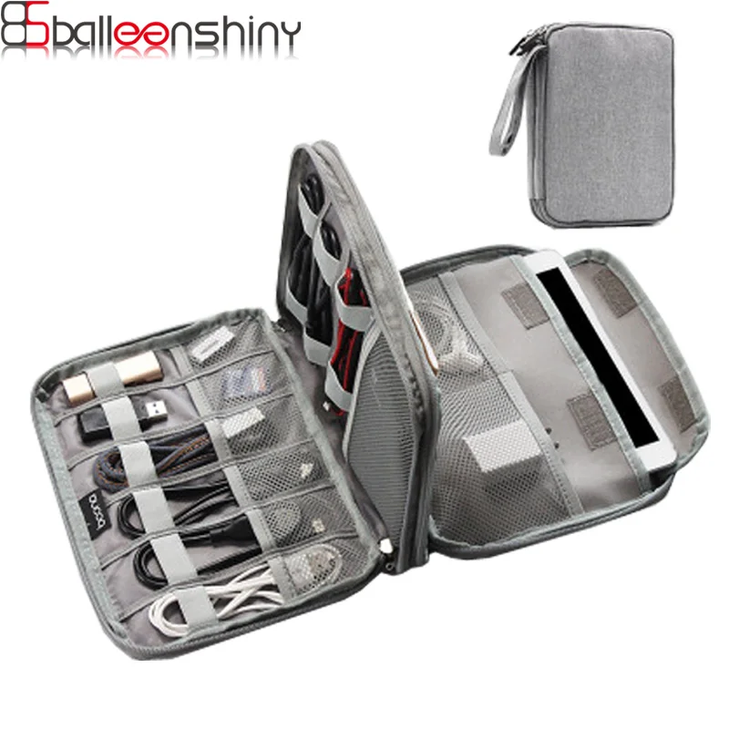BalleenShiny Portable Travel Kit Case Pouch Multifunction Digital Storage Bag Empty USB Data Cable Earphone Wire Organizer
BalleenShiny Portable Travel Kit Case Pouch Multifunction Digital Storage Bag Empty USB Data Cable Earphone Wire Organizer