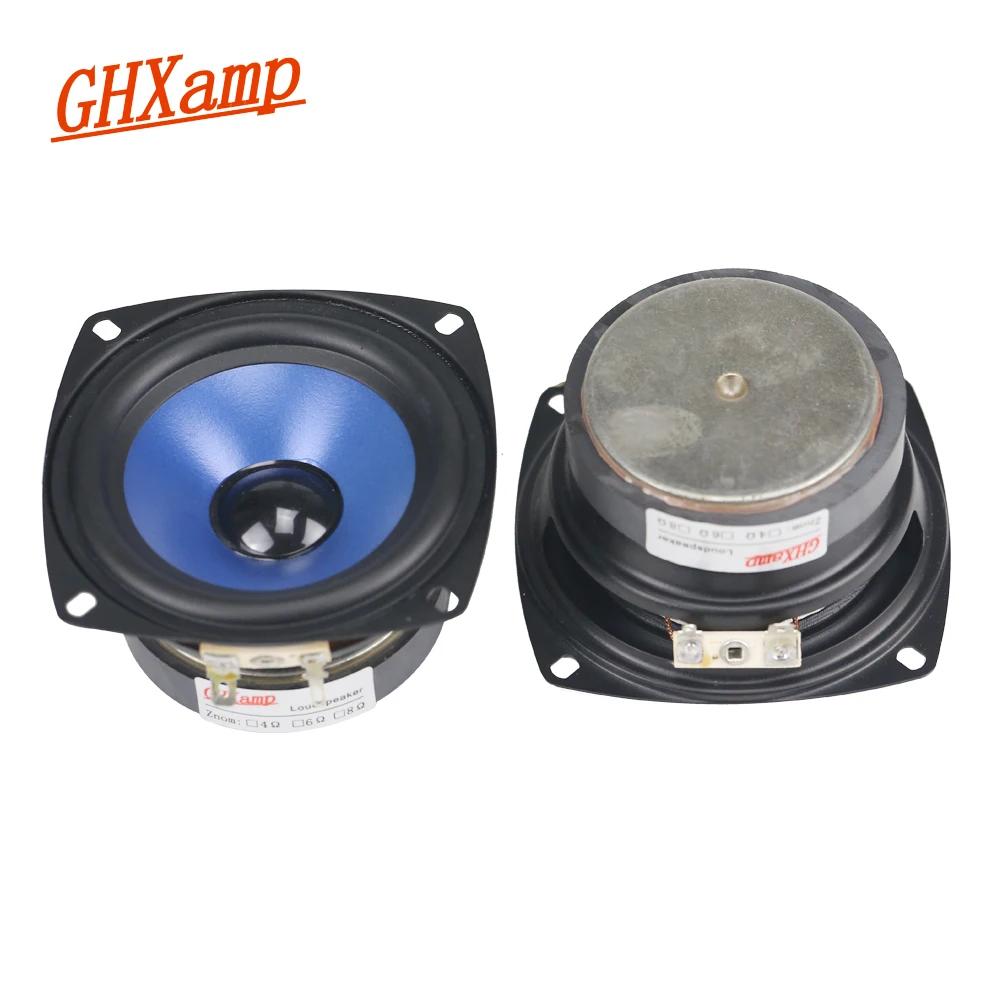 GHXAMP 3.5" INCH 4OHM 20W Full Rang Speaker Unit Desktop bookshelf Speaker Rubber side 87dB 2pcs
GHXAMP 3.5" INCH 4OHM 20W Full Rang Speaker Unit Desktop bookshelf Speaker Rubber side 87dB 2pcs