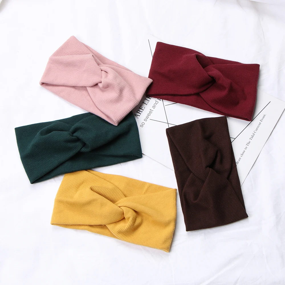 2019 New Solid Woman Headband Turban Girls Makeup Headbands Cotton Elastic Hair Band Twisted Knotted Hair Accessories Headwrap
2019 New Solid Woman Headband Turban Girls Makeup Headbands Cotton Elastic Hair Band Twisted Knotted Hair Accessories Headwrap