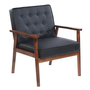Black/Grey/Brown Colors Retro Modern Fabric Upholstered Wooden Lounge Chair Gray 75x69x84CM Living Room Chairs Antique Sofa
Black/Grey/Brown Colors Retro Modern Fabric Upholstered Wooden Lounge Chair Gray 75x69x84CM Living Room Chairs Antique Sofa