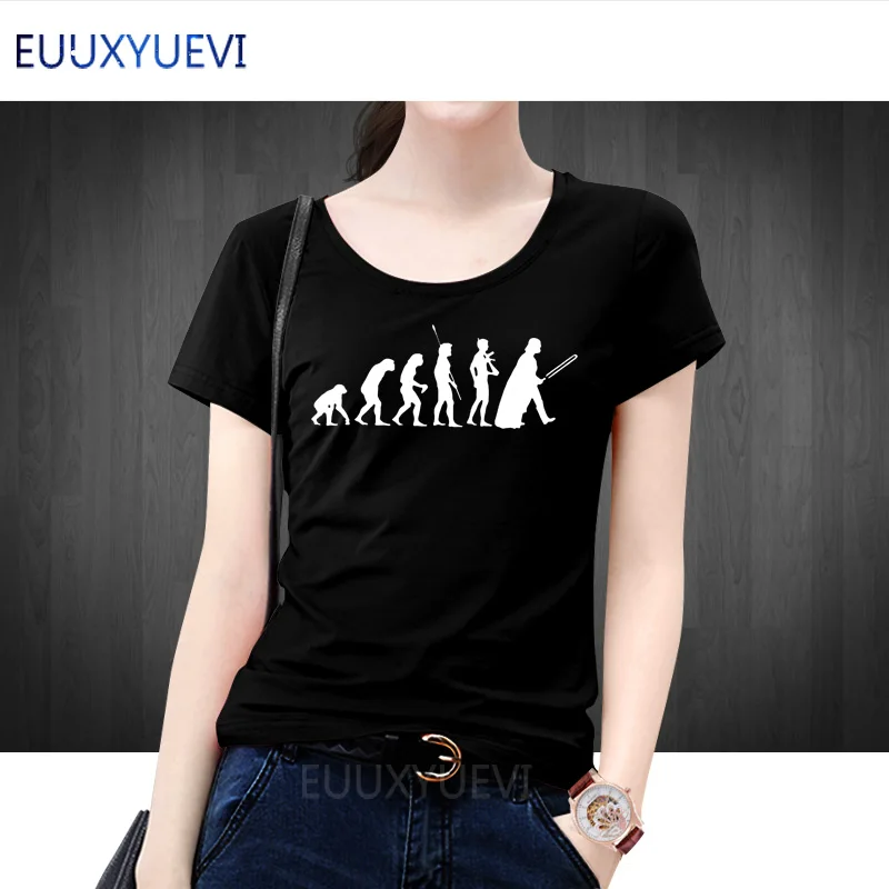 Summer 2019 New Fashion Human Evolution Star Wars T Shirts Women Cotton O Neck Tops Short Sleeve Women's Funny Tees EUU400
Summer 2019 New Fashion Human Evolution Star Wars T Shirts Women Cotton O Neck Tops Short Sleeve Women's Funny Tees EUU400
