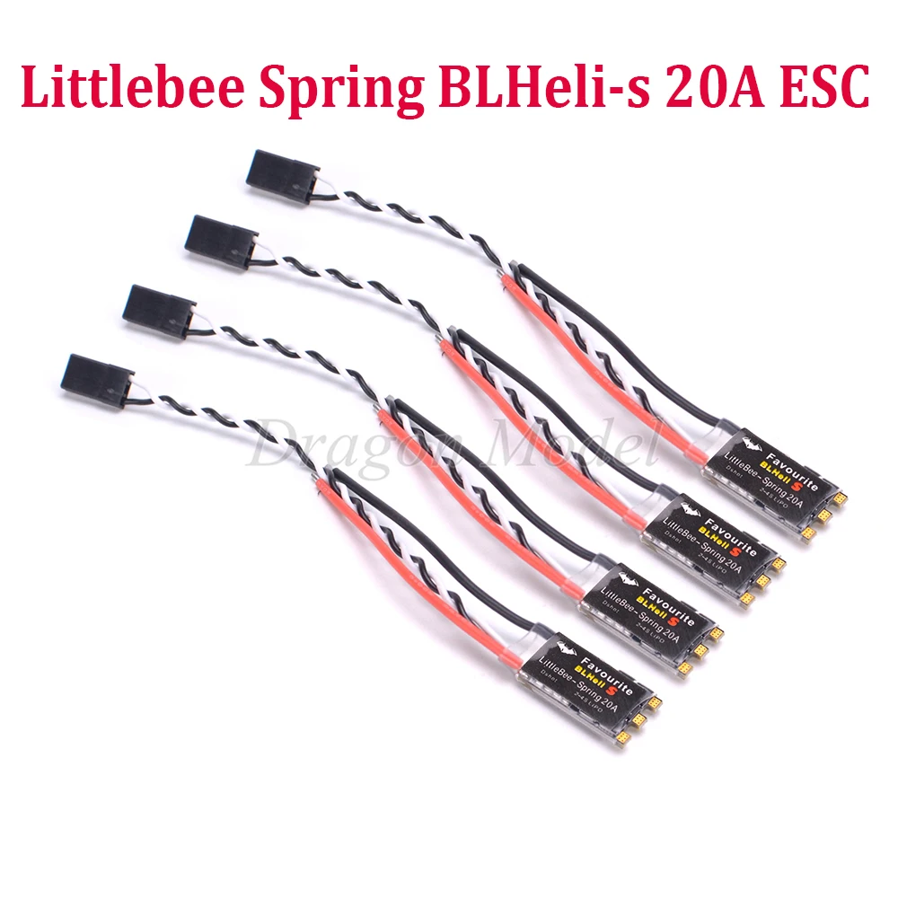 FVT LittleBee Little Bee BLHeli_S Spring 20A ESC BLHeli S Speed Controller 2-4S Support Dshot for FPV Raing Drone Freestyle 250
FVT LittleBee Little Bee BLHeli_S Spring 20A ESC BLHeli S Speed Controller 2-4S Support Dshot for FPV Raing Drone Freestyle 250