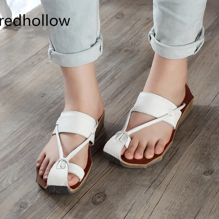 Summer Woman Slippers Slip On Platform Beach Slippers for Women Vintage Flip Flops Genuine Leather Shoes High Quality 
Summer Woman Slippers Slip On Platform Beach Slippers for Women Vintage Flip Flops Genuine Leather Shoes High Quality