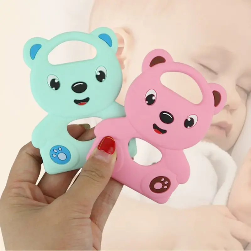 Baby Teether Newborn Pacifier DIY Necklace Pendant Teething Nursing Oral Care Food Grade Silicone Safe Soft Massage Tools
Baby Teether Newborn Pacifier DIY Necklace Pendant Teething Nursing Oral Care Food Grade Silicone Safe Soft Massage Tools