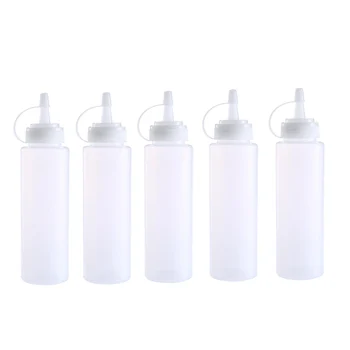 YHYS A set of 5 sizes 8 oz plastic Squeeze sauce bottle for homemade ketchup and restaurant, mustard, mayonnaise
YHYS A set of 5 sizes 8 oz plastic Squeeze sauce bottle for homemade ketchup and restaurant, mustard, mayonnaise