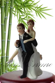 free shipping "play football " bride and groom wedding cake toppers couple figurines
free shipping "play football " bride and groom wedding cake toppers couple figurines