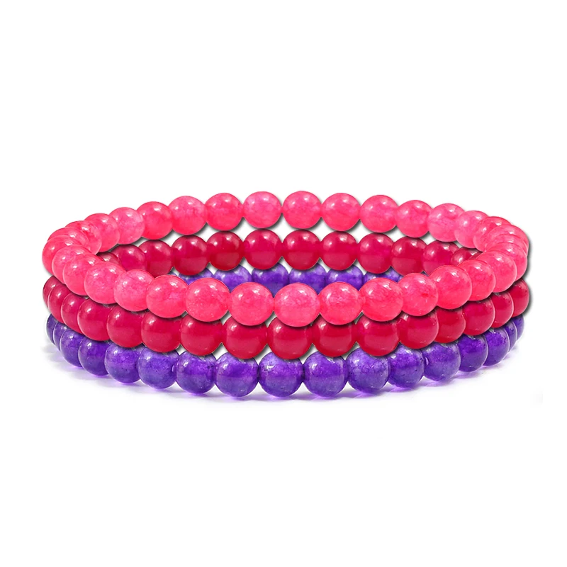 Red Pink Agates Natural Stone Chalcedony Beaded Bracelet Handmade Charm Bangles Lucky Jewelry Women Accessories Customize Gifts
Red Pink Agates Natural Stone Chalcedony Beaded Bracelet Handmade Charm Bangles Lucky Jewelry Women Accessories Customize Gifts