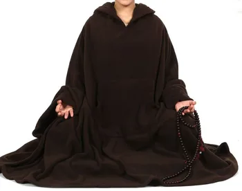 UNISEX Polar fleece buddhist abbot nunzen meditation lay cloak dark brown cape abbot monks coat nunkung fu gown Winter&Autumn
UNISEX Polar fleece buddhist abbot nunzen meditation lay cloak dark brown cape abbot monks coat nunkung fu gown Winter&Autumn