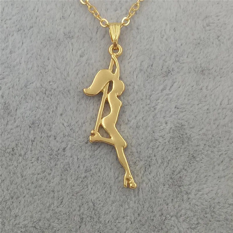 4 Colors Trendy Pole Dancer Necklace Strip Dancer Silhouette Gift for Bachelorette Party Women Pendant Necklace Figure Jewellery
4 Colors Trendy Pole Dancer Necklace Strip Dancer Silhouette Gift for Bachelorette Party Women Pendant Necklace Figure Jewellery