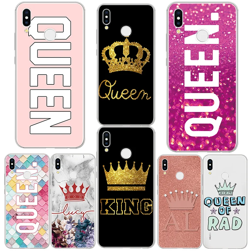 King Queen Coque For Huawei P20 Lite P Smart 2019 Enjoy 9 P8 P9 P10 P20 P30 Pro Mate 20 10 Lite Pro 4 Y6 Y7 2017 Nova 3 3i Case
King Queen Coque For Huawei P20 Lite P Smart 2019 Enjoy 9 P8 P9 P10 P20 P30 Pro Mate 20 10 Lite Pro 4 Y6 Y7 2017 Nova 3 3i Case
