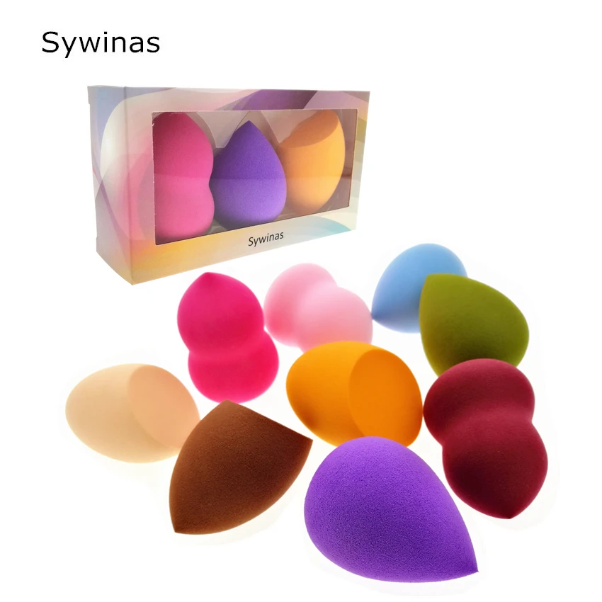 Sywinas 3pcs/box big makeup sponge puff set blending blender cosmetics make up foundation microfiber sponge powder puff.
Sywinas 3pcs/box big makeup sponge puff set blending blender cosmetics make up foundation microfiber sponge powder puff.