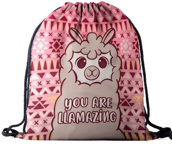 Joyloading Cartoon Alpaca Drawstring Bag Cute Kids Bag Casual Sports Outdoor Pack
Joyloading Cartoon Alpaca Drawstring Bag Cute Kids Bag Casual Sports Outdoor Pack