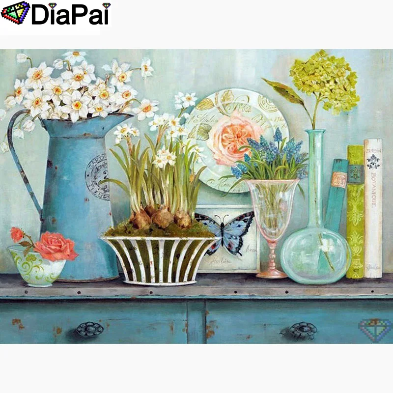 DIAPAI 100% Full Square/Round Drill 5D DIY Diamond Painting "Flower butterfly" Diamond Embroidery Cross Stitch 3D Decor A19850
DIAPAI 100% Full Square/Round Drill 5D DIY Diamond Painting "Flower butterfly" Diamond Embroidery Cross Stitch 3D Decor A19850