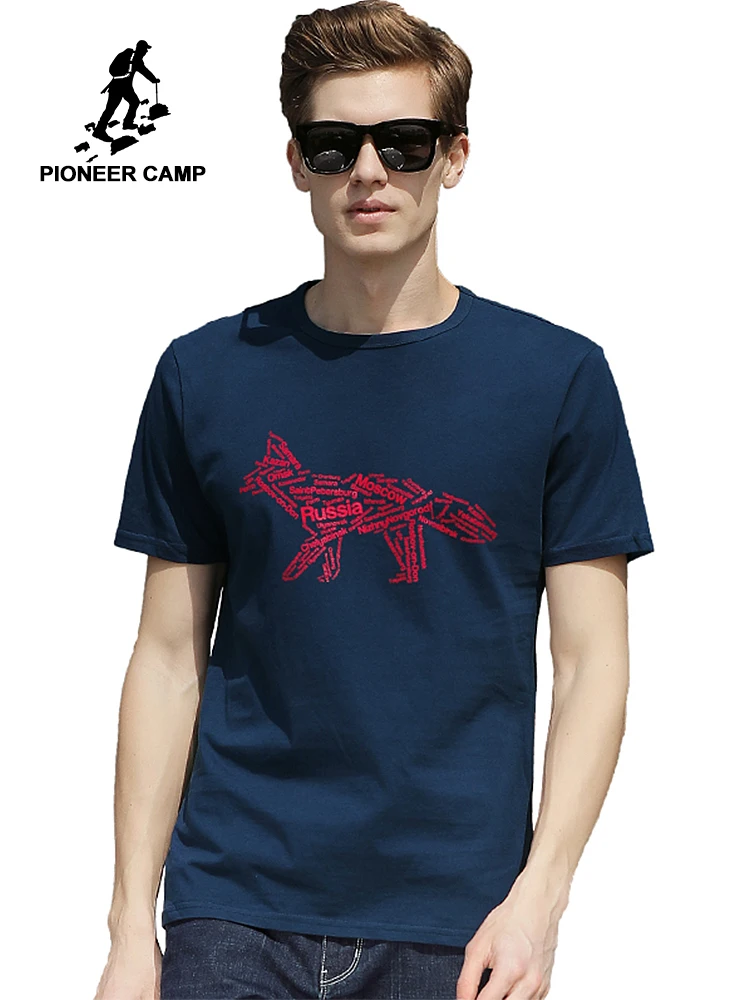 Pioneer Camp new summer T shirt men brand clothing Russian map short T-shirt male Top quality 100% cotton Tshirt ADT701140
Pioneer Camp new summer T shirt men brand clothing Russian map short T-shirt male Top quality 100% cotton Tshirt ADT701140