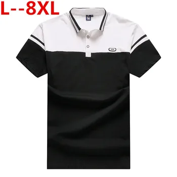 Plus size 8XL 7XL 6XL 5XL Brand New Men Casual Patchwork Short Sleeve T Shirt Man Turn Down Collar Button Slim Fit Tees
Plus size 8XL 7XL 6XL 5XL Brand New Men Casual Patchwork Short Sleeve T Shirt Man Turn Down Collar Button Slim Fit Tees