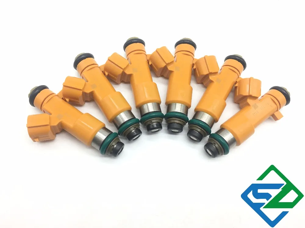 6 шт. Топливные форсунки для NISSAN INFINITI G37 370Z Q50 0950 OEM: 16600-EY00A 16600 EY00A 16600EY00A | Автомобили