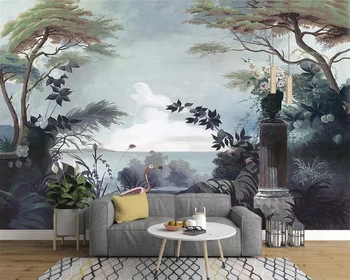 Beibehang European-style hand-painted wallpaper medieval rainforest mural TV background wall home decoration 3d wallpaper photos
Beibehang European-style hand-painted wallpaper medieval rainforest mural TV background wall home decoration 3d wallpaper photos