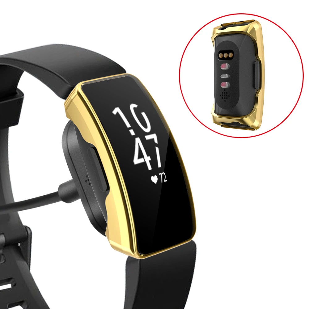 Silicone Shell Smart Band Protective TPU Watch Case Smart Band Protective Cover Film Silicone Shell For Fitbits Inspire & HR
Silicone Shell Smart Band Protective TPU Watch Case Smart Band Protective Cover Film Silicone Shell For Fitbits Inspire & HR
