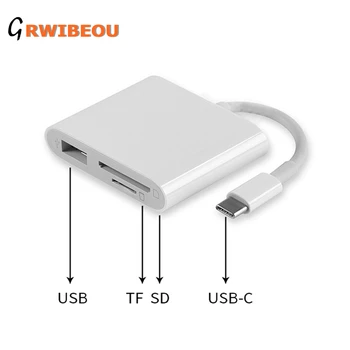 3 In 1 Type-C to USB 3.0 card SD Multi-function HUB SD/TF OTG for Apple iPad Pro Card Reader 2020 New
3 In 1 Type-C to USB 3.0 card SD Multi-function HUB SD/TF OTG for Apple iPad Pro Card Reader 2020 New
