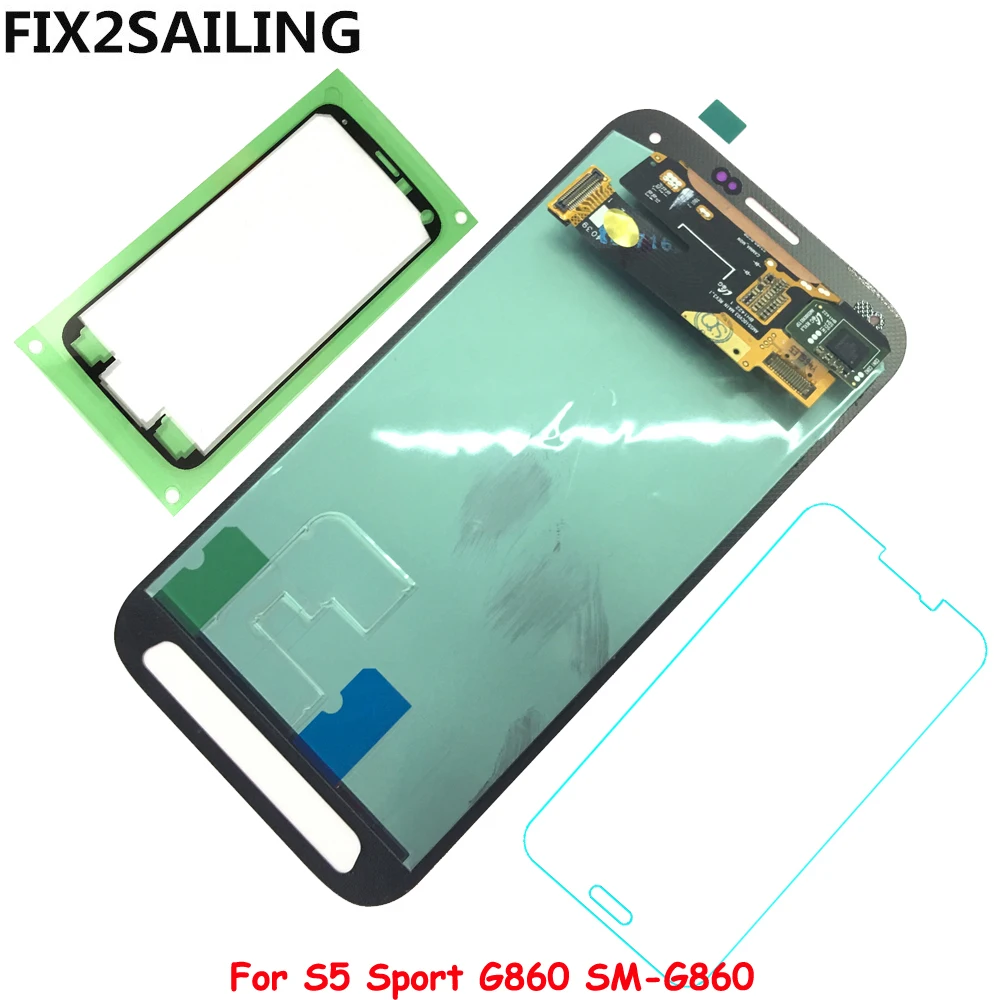 Display S5 For Samsung Galaxy S5 Sport G860 SM-G860 Super AMOLED LCD Display 100% Tested Working Touch Screen Assembly
Display S5 For Samsung Galaxy S5 Sport G860 SM-G860 Super AMOLED LCD Display 100% Tested Working Touch Screen Assembly