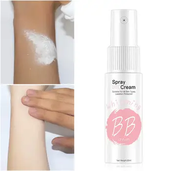 20ml Natural Concealer Moisturizing Spray BB Cream Foundation Whitening Face Makeup Portable Lazy Cosmetics
20ml Natural Concealer Moisturizing Spray BB Cream Foundation Whitening Face Makeup Portable Lazy Cosmetics