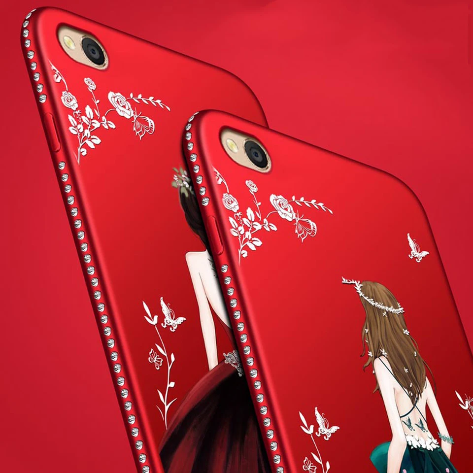 Cute Diamond Soft Emboss Silicone Glitter Case For XiaoMi RedMi 5A 4A 4X 3S Note 4 5 Pro 6A Plus S2 Luxury Wedding Dress Cover
Cute Diamond Soft Emboss Silicone Glitter Case For XiaoMi RedMi 5A 4A 4X 3S Note 4 5 Pro 6A Plus S2 Luxury Wedding Dress Cover