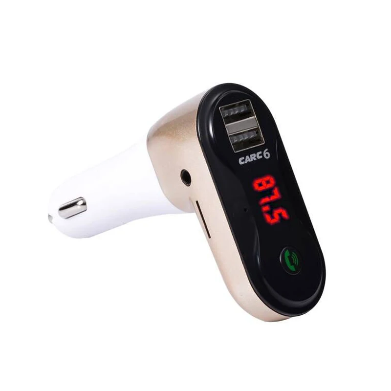 FM Transmitter Aux Modulator Wireless Bluetooth Handsfree Car Kit Car Audio MP3 Player with Dual USB Car Charger TF SD USB LCD
FM Transmitter Aux Modulator Wireless Bluetooth Handsfree Car Kit Car Audio MP3 Player with Dual USB Car Charger TF SD USB LCD