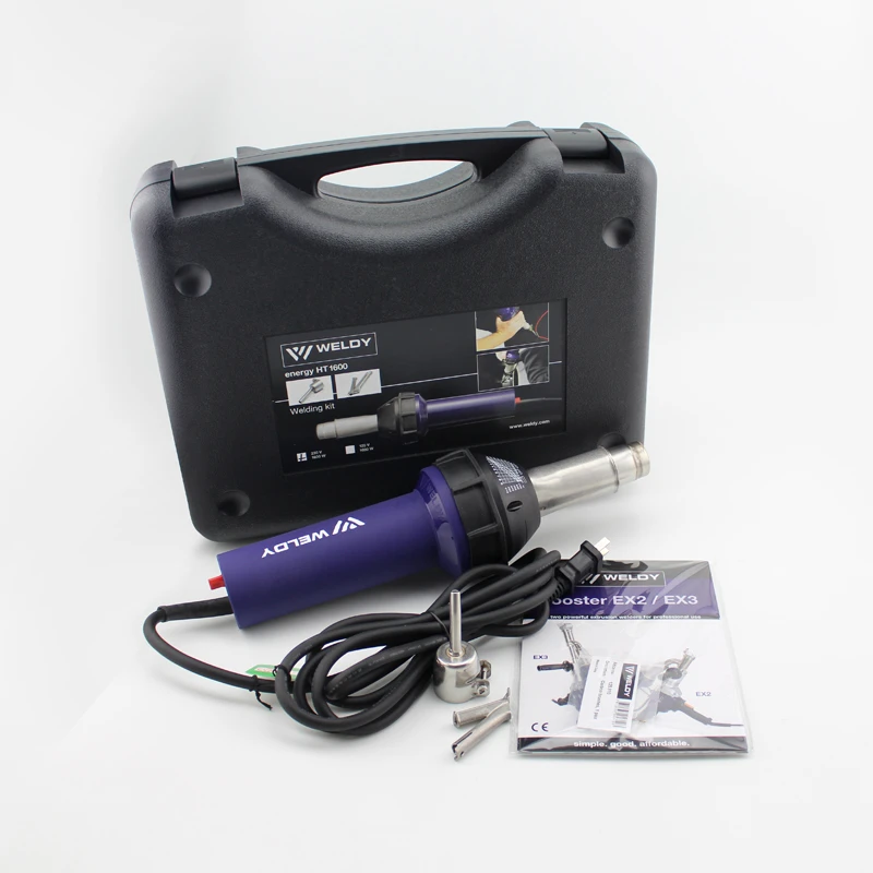 FREE SHIPPING WELDY 1600W hot air gun heating gun plastic welding gun from Swiss technology and engineering PVC TPO membranes
FREE SHIPPING WELDY 1600W hot air gun heating gun plastic welding gun from Swiss technology and engineering PVC TPO membranes