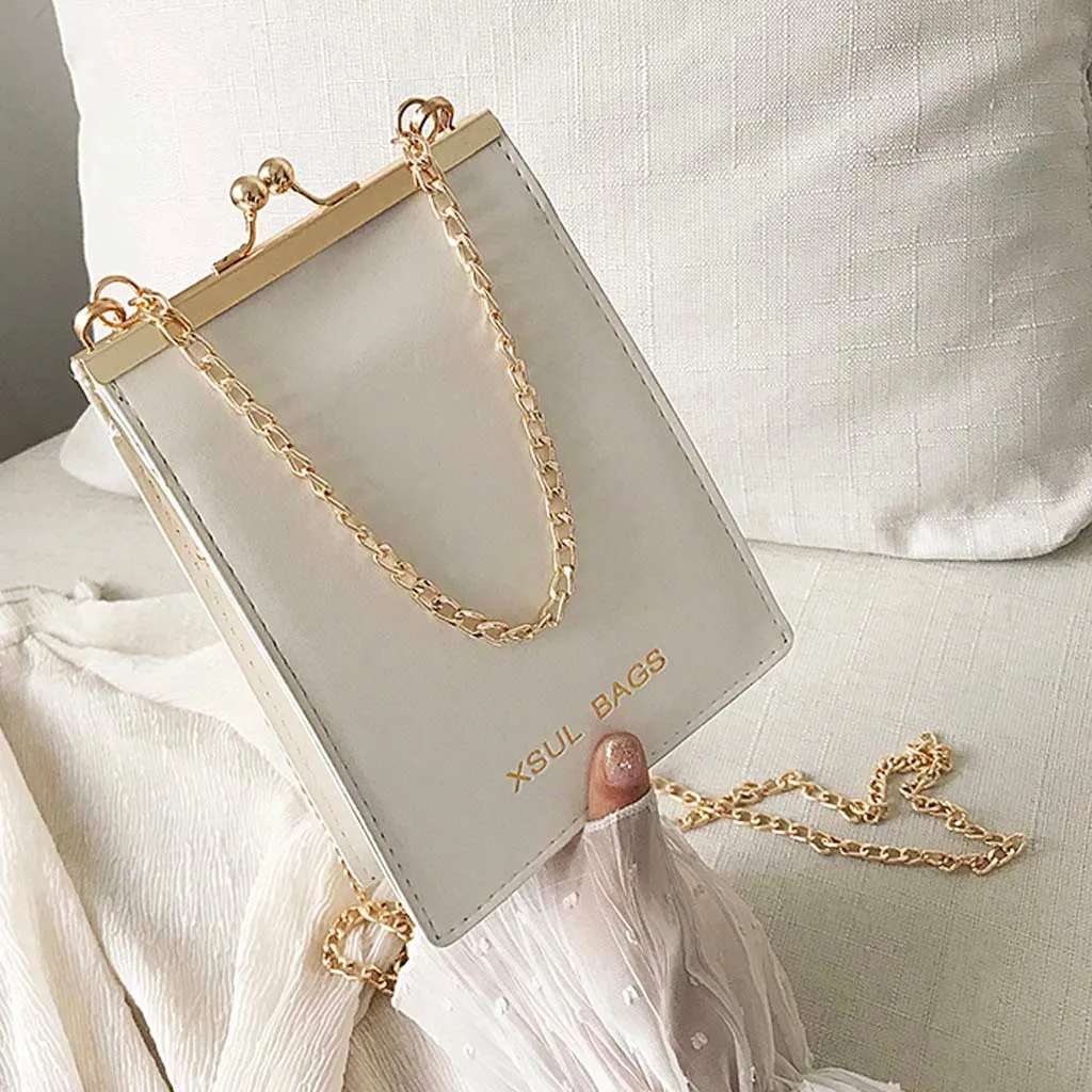 Women's Bag Fashion Solid Color Shoulder Chain Diagonal Casual Handbag carteras mujer de hombro y bolsos torebka damska shopper
Women's Bag Fashion Solid Color Shoulder Chain Diagonal Casual Handbag carteras mujer de hombro y bolsos torebka damska shopper