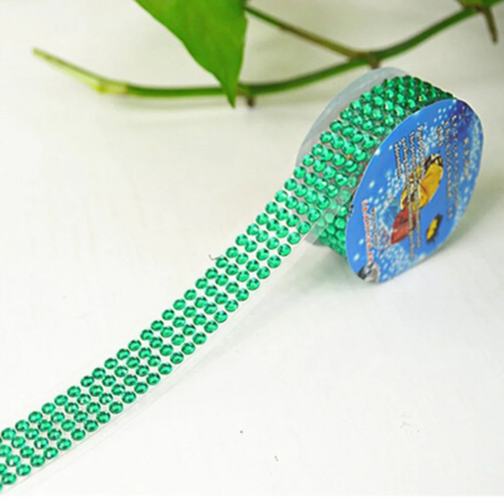 Crystal Acrylic Self-Adhesive Rhinestones Sticker Tape Craft Glitter Gem DIY Stickers for Scrapbooking Arts Decoration #0918
Crystal Acrylic Self-Adhesive Rhinestones Sticker Tape Craft Glitter Gem DIY Stickers for Scrapbooking Arts Decoration #0918