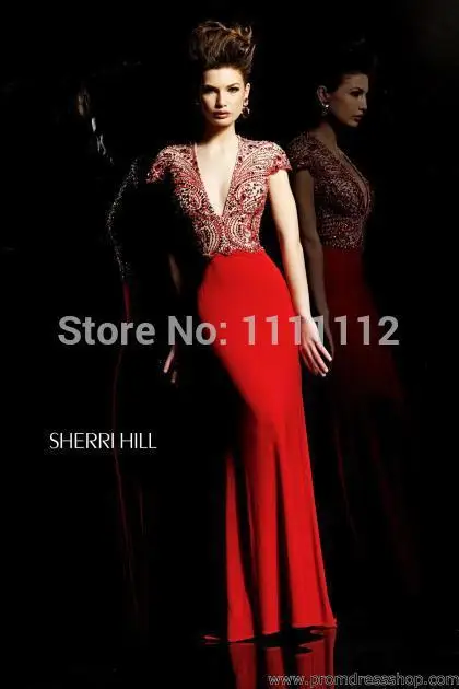 Фото Nitree Sexy Romantic Evening Dress Prom Gown Party Celebrity Graduation Maxi Formal Best Event Day Fashionable 2015 Red | Свадьбы и